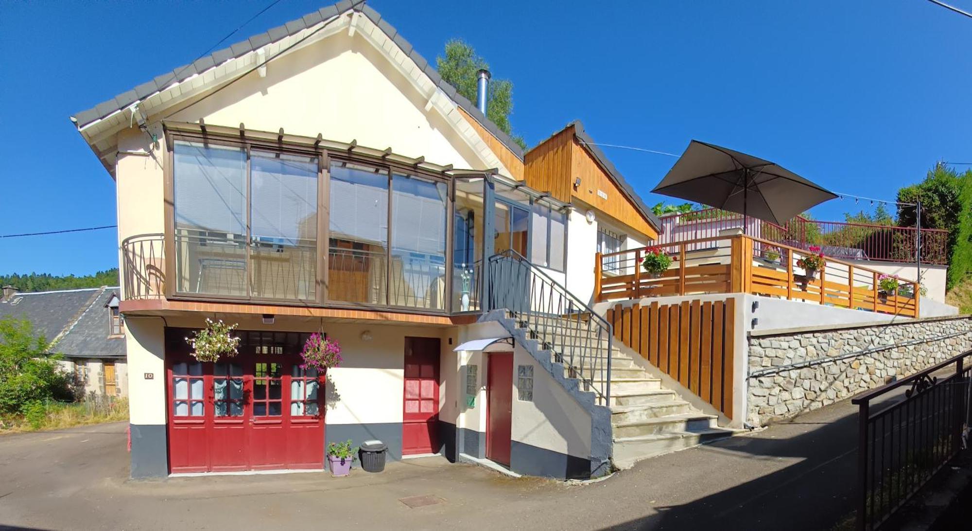 Les Planchettes Villa Orcival Exteriör bild